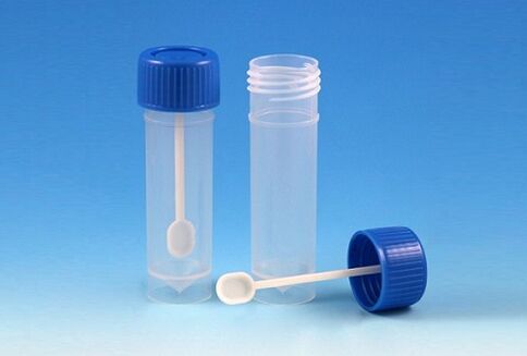 jar for stool analysis for parasites