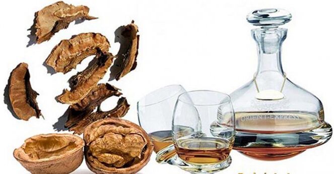 walnut tincture against parasites